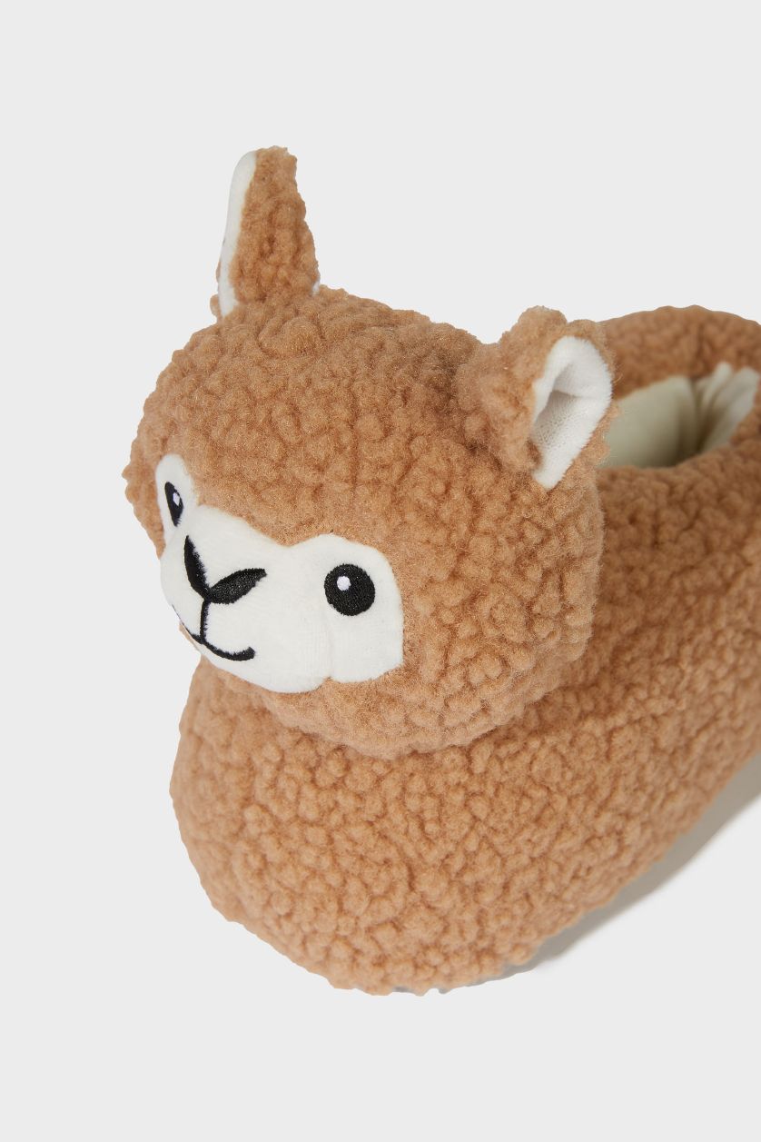 Kadın Kahve Kadın Düz Taban Panduf