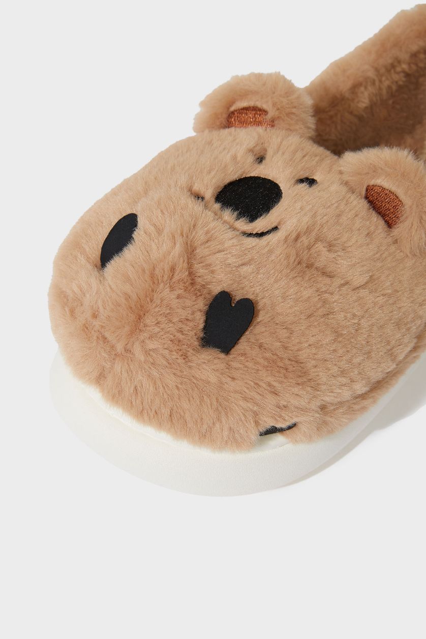 Kadın Kahve Kadın Düz Taban Panduf