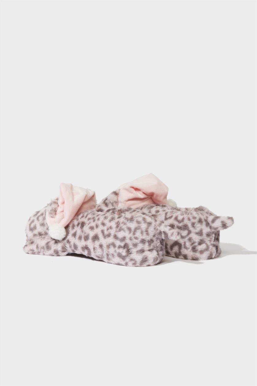 Kadın Bej Kadın Düz Taban Panduf