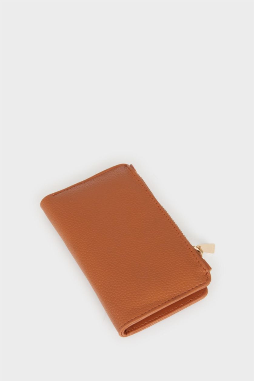 WOMAN Dark Brown Woman Faux Leather Wallets