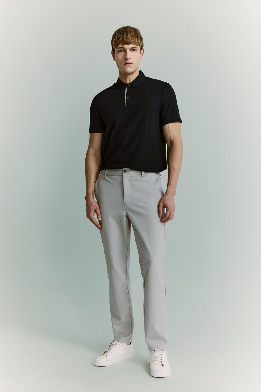 Ерлер Сұр Tailored Fit шалбар