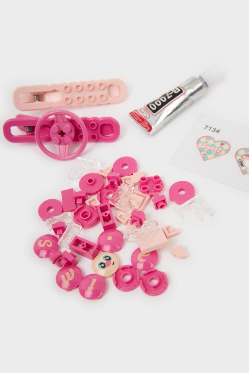 Girls & Teens Karma Girl 2 Piece Heart and Flower Hair Clips