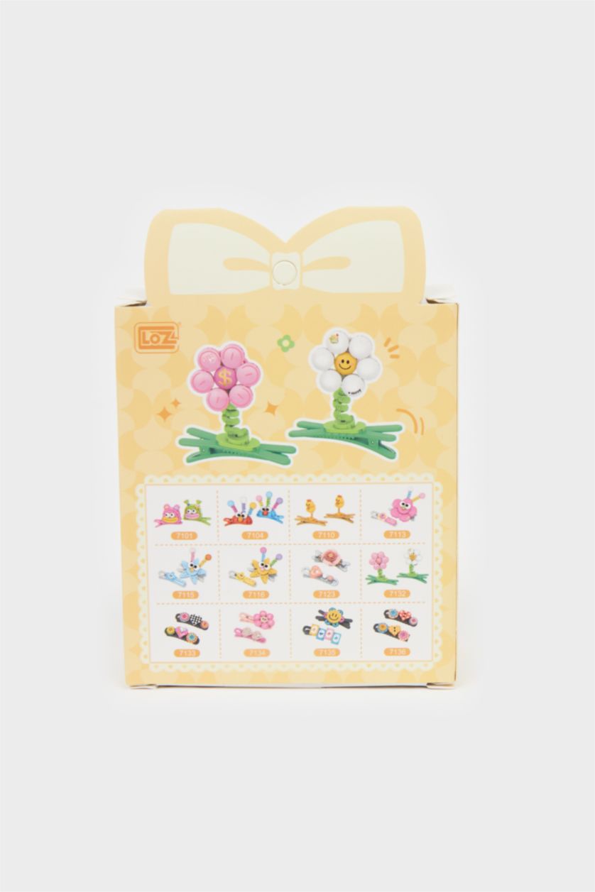 بنات Karma مشبك شعر بناتي فلورال - قطعتين