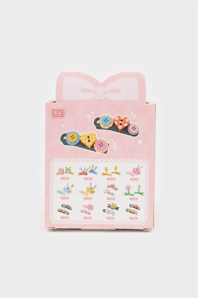 Girls & Teens Karma Girl 2 Piece Heart Hair Clips