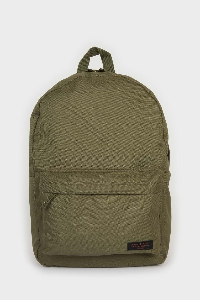 Erkek Çocuk - Genç Erkek Haki Unisex Okul Sırt Çantası