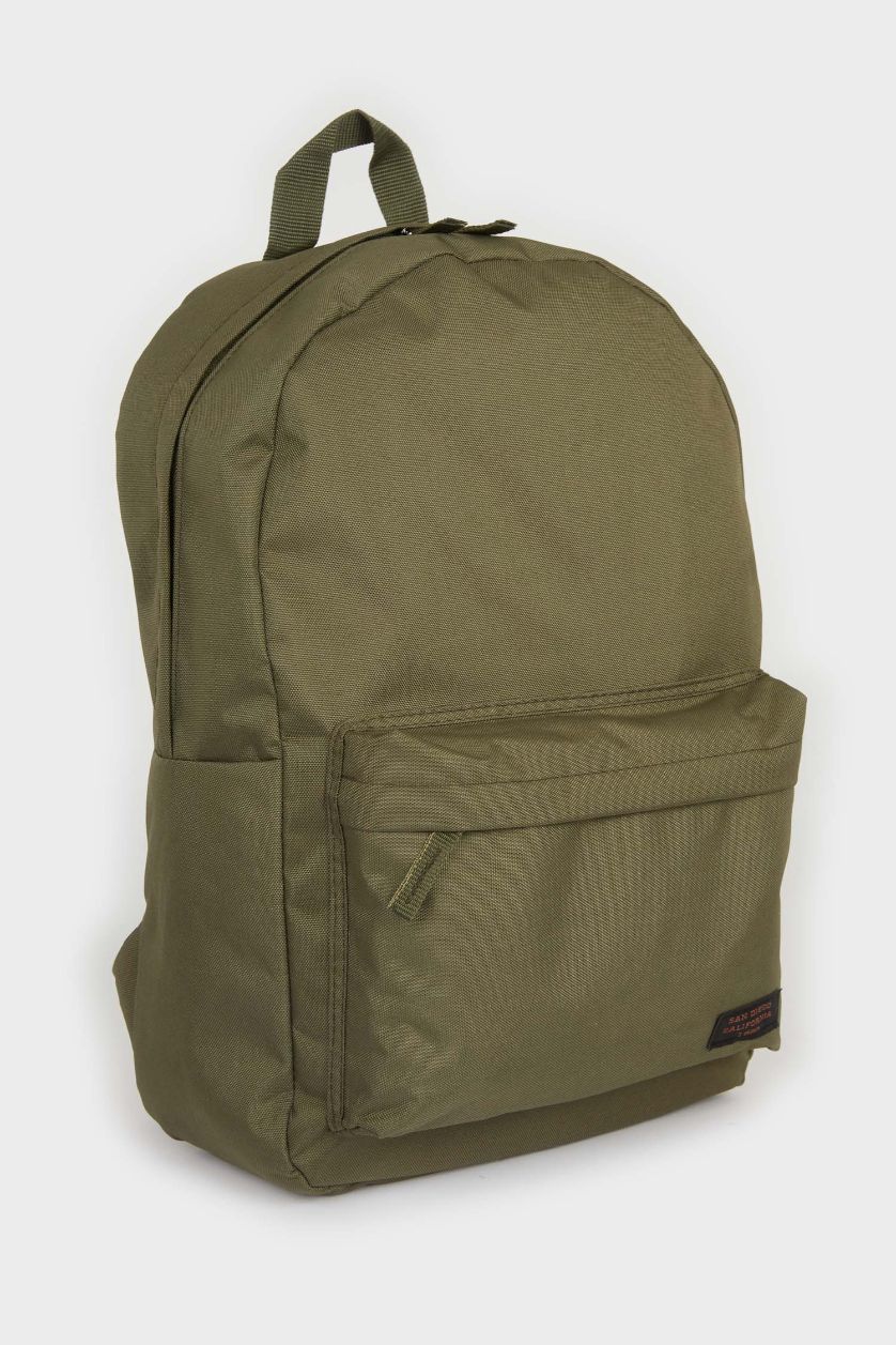 Erkek Çocuk - Genç Erkek Haki Unisex Okul Sırt Çantası