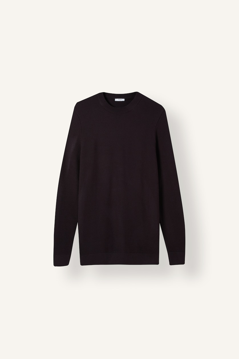 MAN NAVY Standard Fit Knitwear Pullover