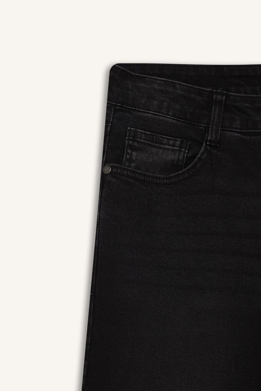 رجال أسود سروال جينز بيدرو سليم فيت بساق ضيق