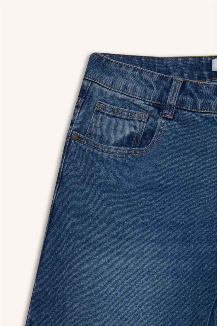 MAN Blue Sergio Regular Fit Regular Waist Straight Leg Jeans