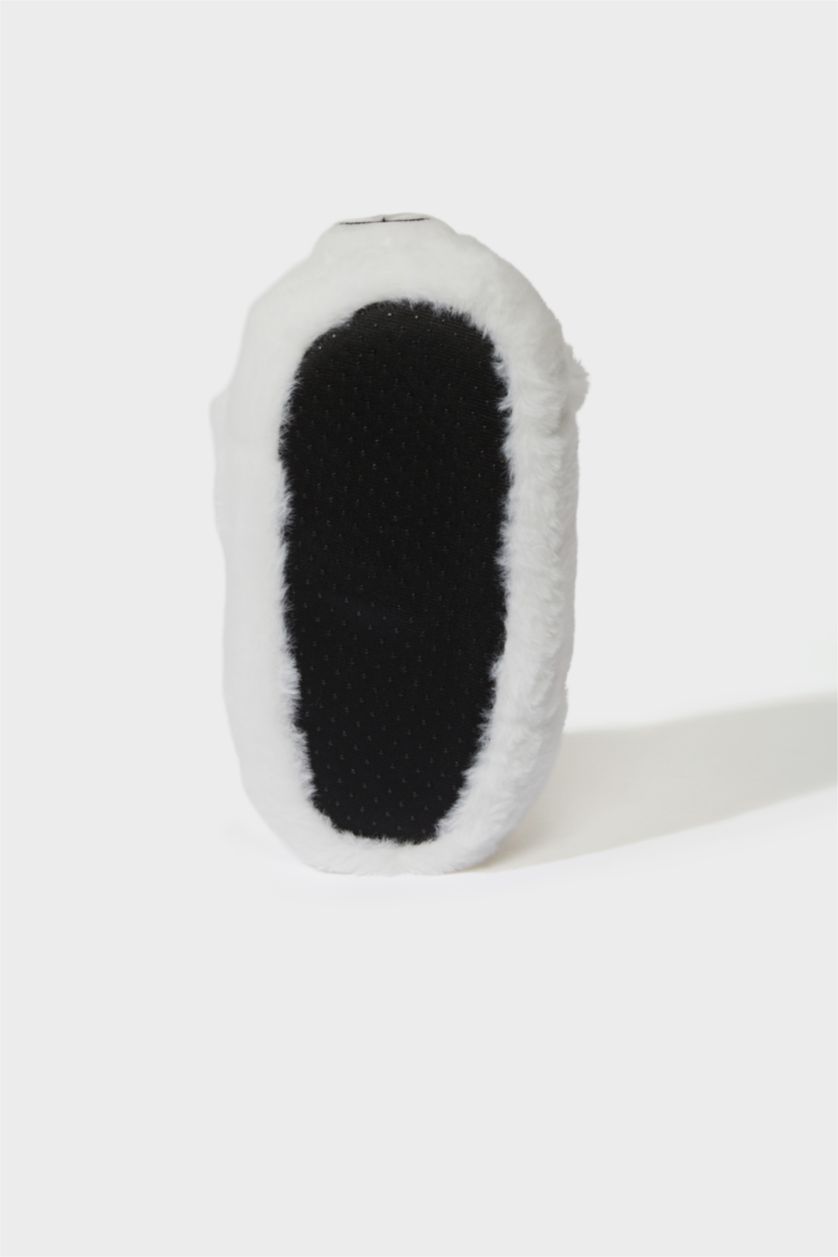 Erkek Çocuk - Genç Erkek Gri Köpek Balığı Temalı Düz Taban Panduf Erkek Çocuk