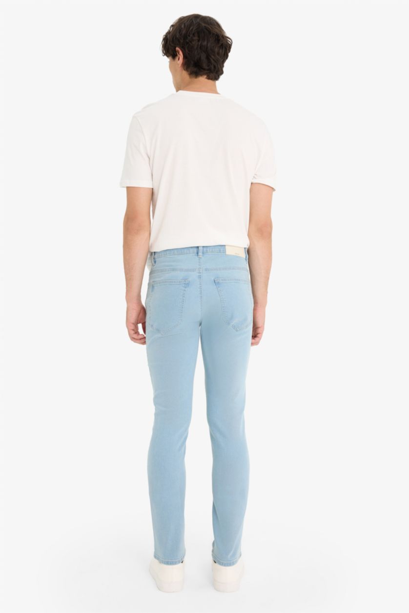 Man Light Blue Pedro Slim Fit Skinny Leg Jeans