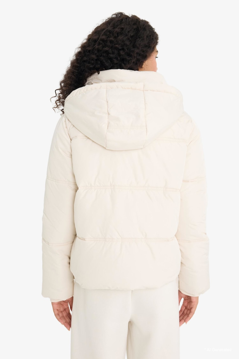 Woman Sand Puffer Jacket