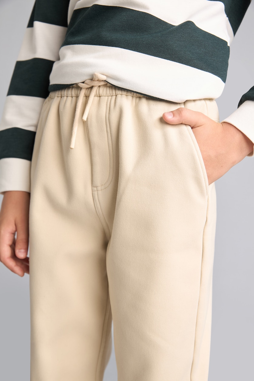 Young Boys - Teen Boys Beige jogger Sherpa Trousers