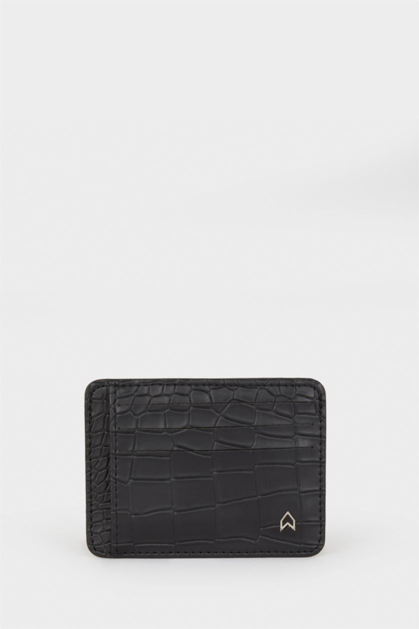 رجال أسود Man Business Card Wallet