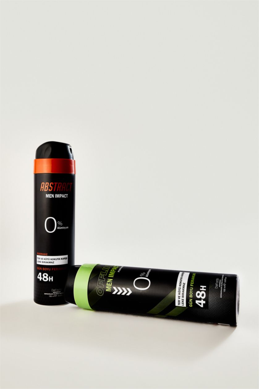 Erkek Gri Erkek DeFacto Offlıne Man Impact Aromatik 150 ml Deodorant