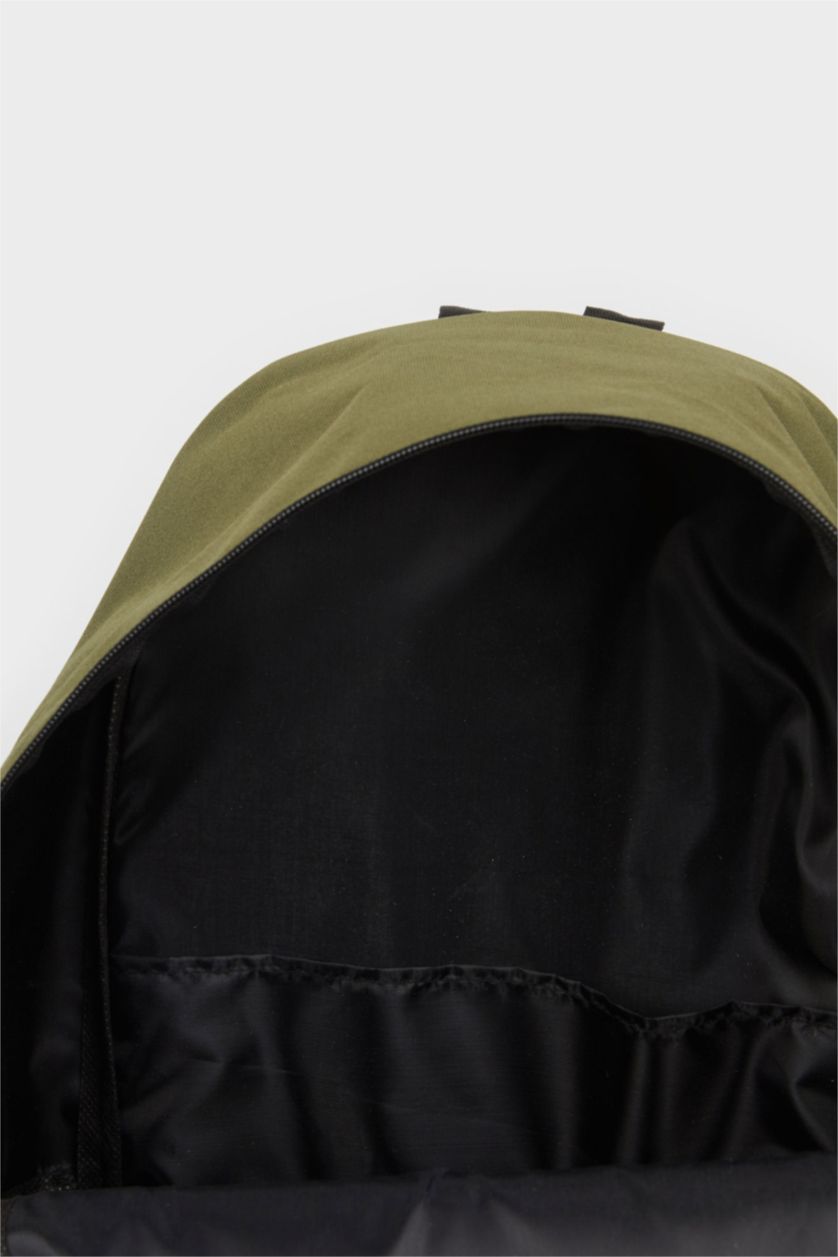 Erkek Haki Unisex Okul Sırt Çantası