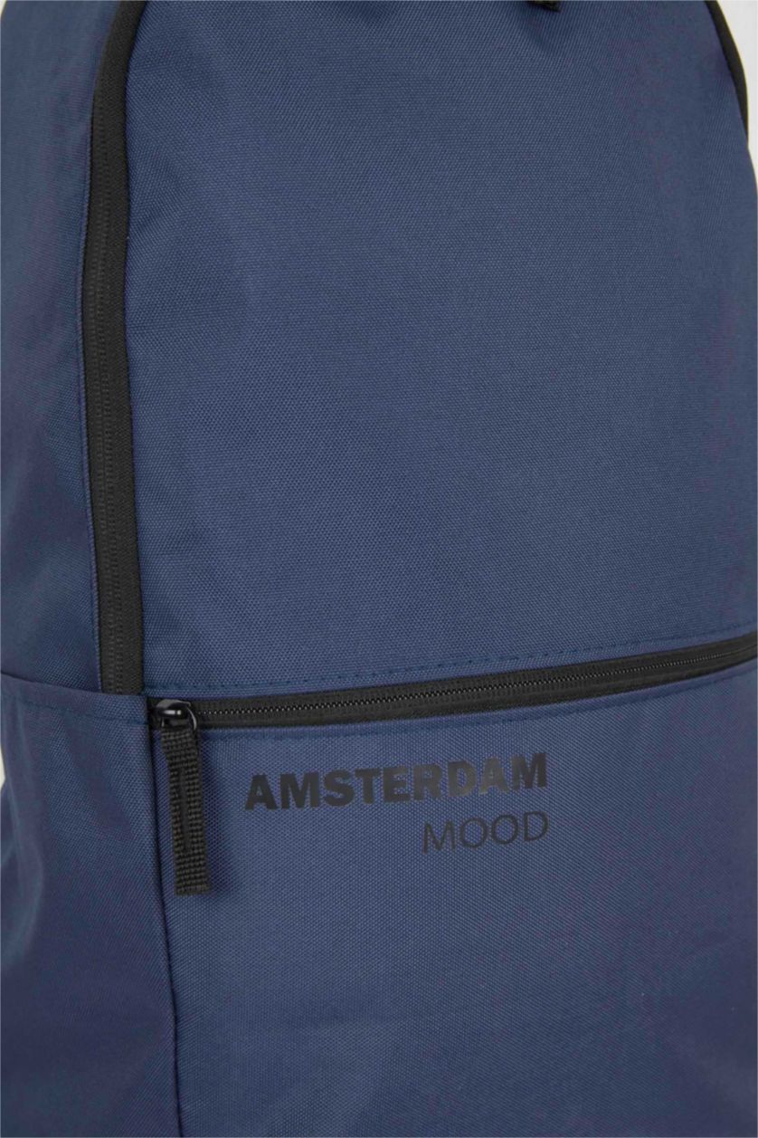 Erkek Lacivert Unisex Okul Sırt Çantası