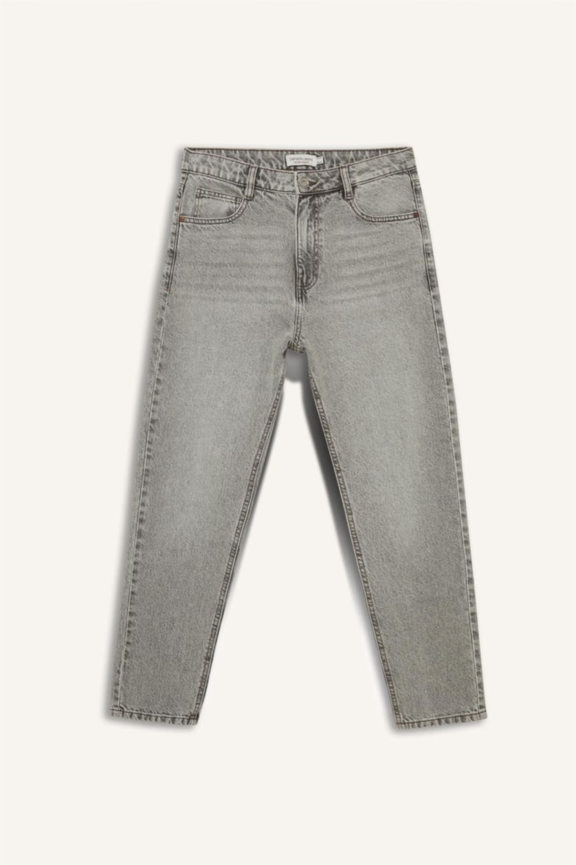 MAN Grey 90's Slim Fit Skinny Leg Jeans