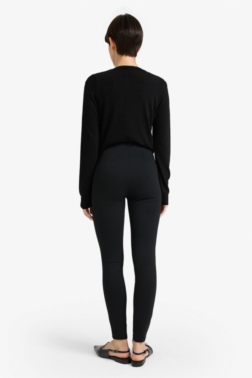 FEMME Noir Legging noir taille haute