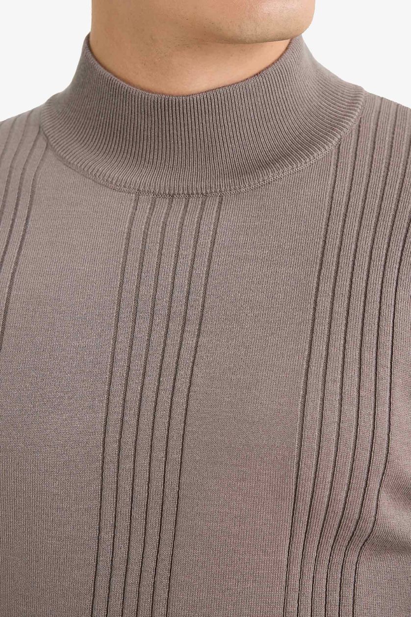 MAN Vison Standard Fit Half Turtleneck Knitwear Pullover