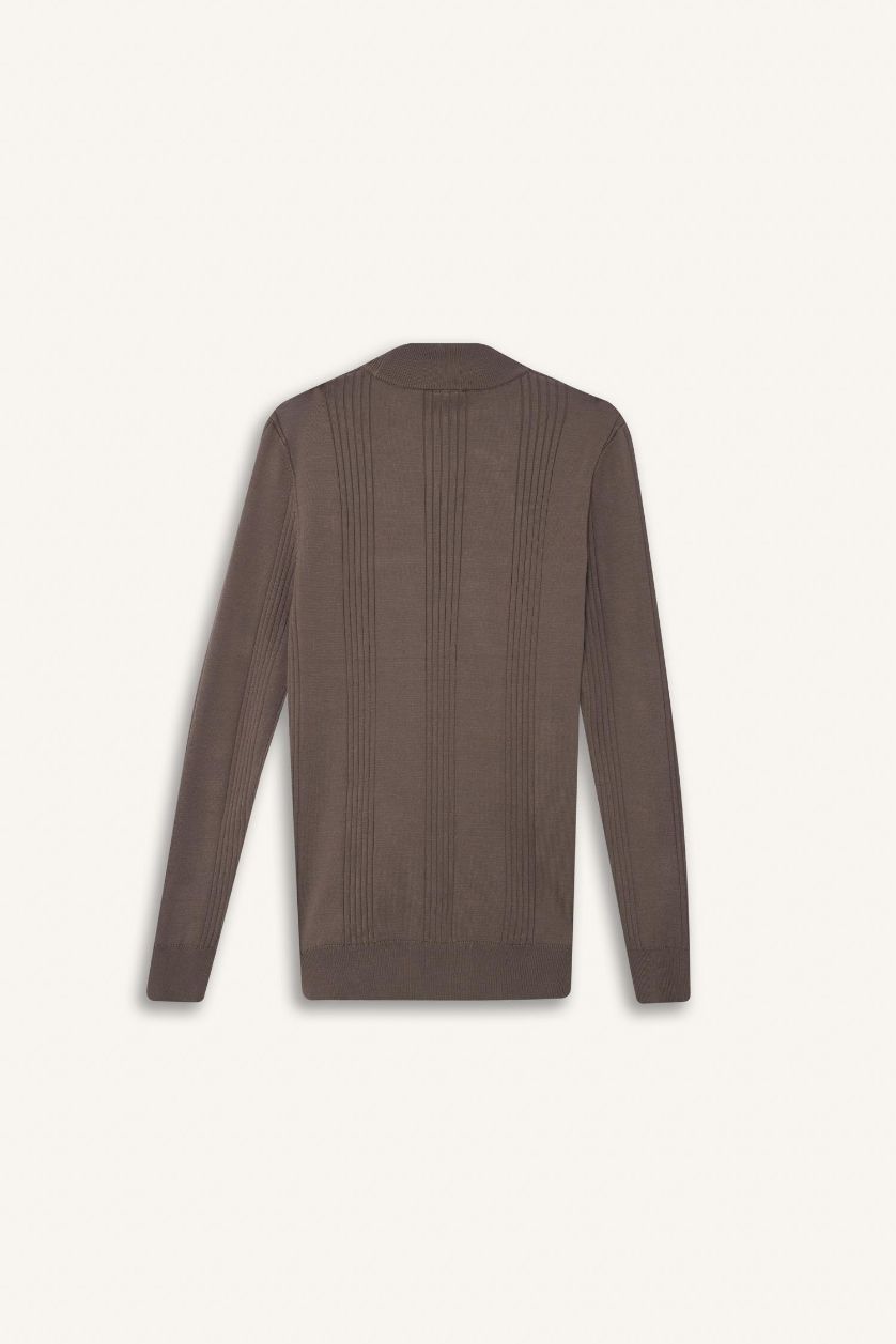 MAN Vison Standard Fit Half Turtleneck Knitwear Pullover