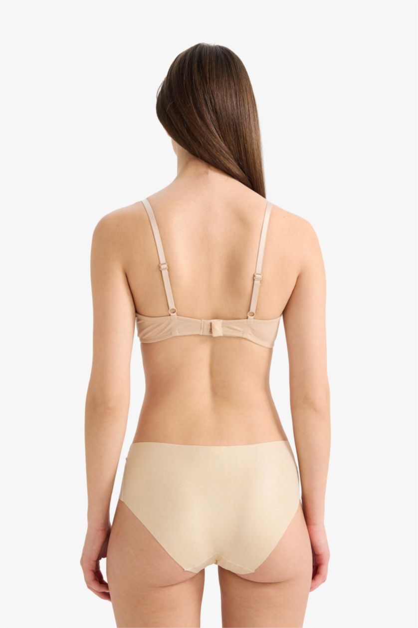 Woman Ecru 2 Piece Hipster Panties