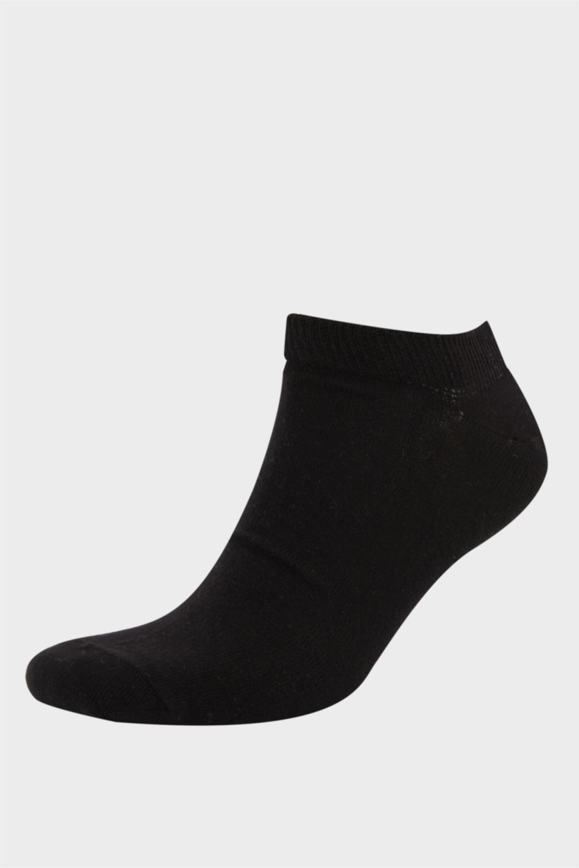Men Grey 7 piece Cotton Short Socks