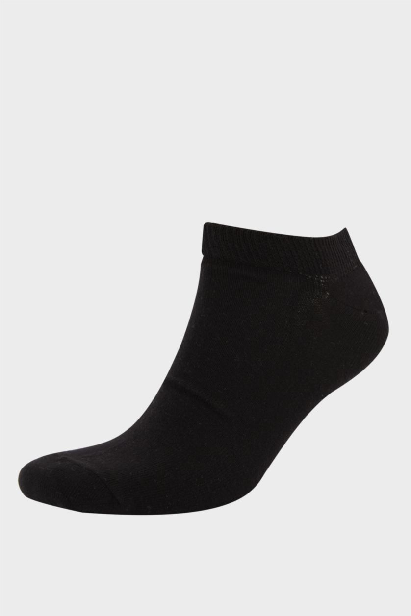 Men Grey 7 piece Cotton Short Socks