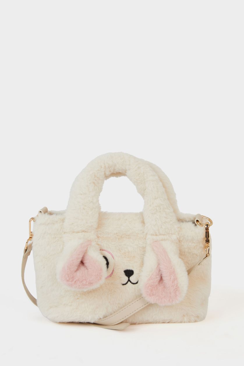 Kız Çocuk - Genç Kız Bej Çapraz Çanta Kız Çocuk