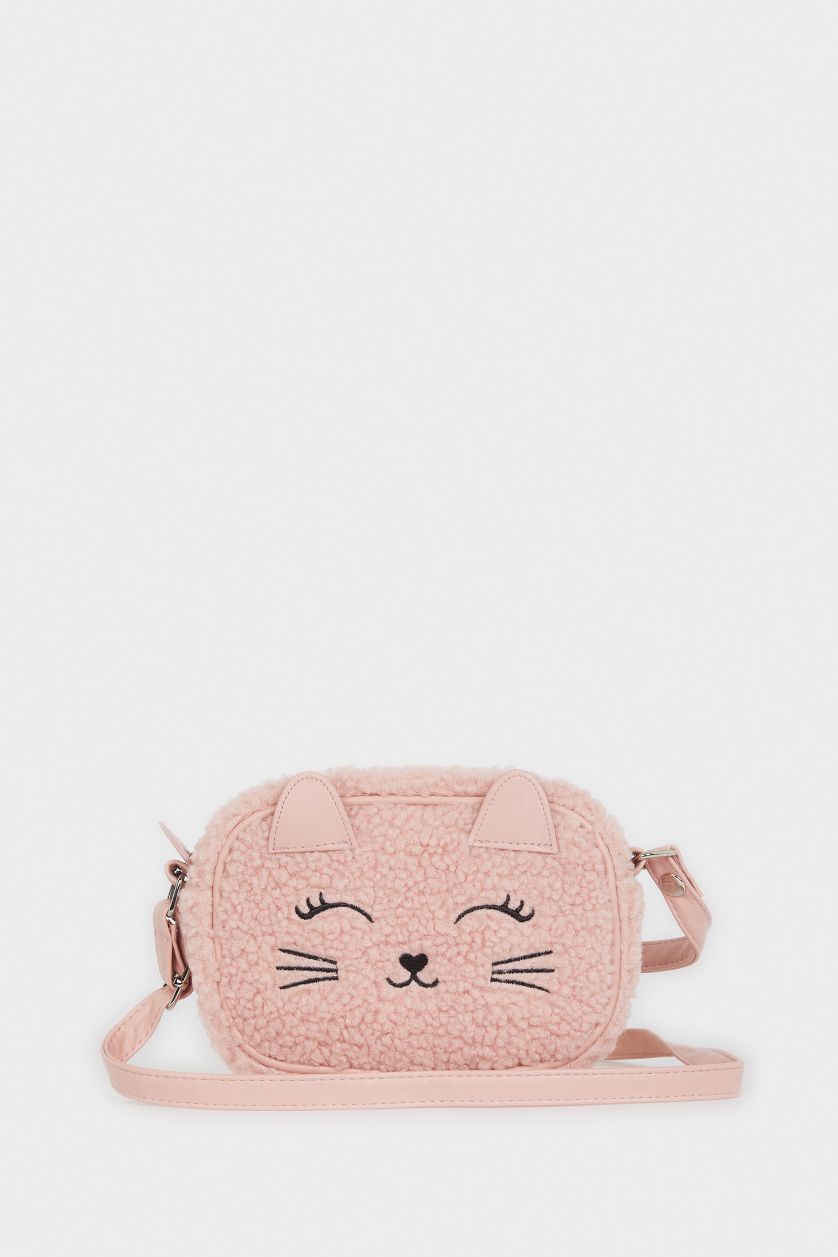 Kız Çocuk - Genç Kız Pembe Kız Çocuk Çapraz Çanta