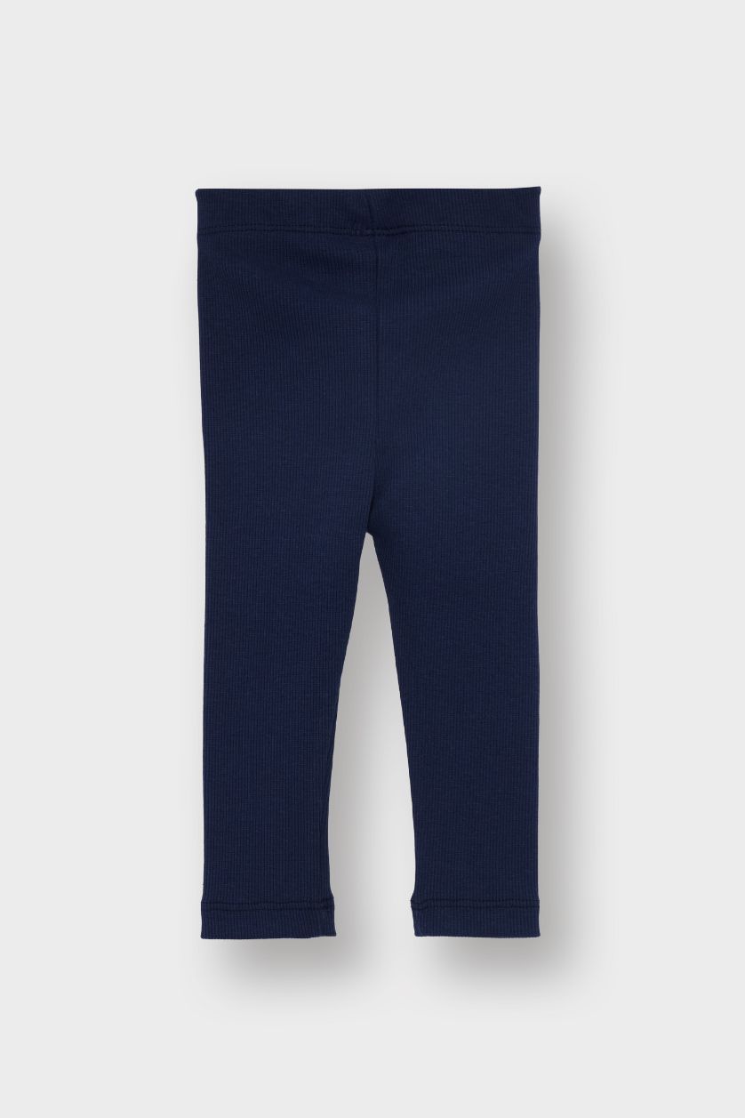 طفل صغير كحلي بنطرون ستريج ولادي مضلع قصة عادية - قطعتين