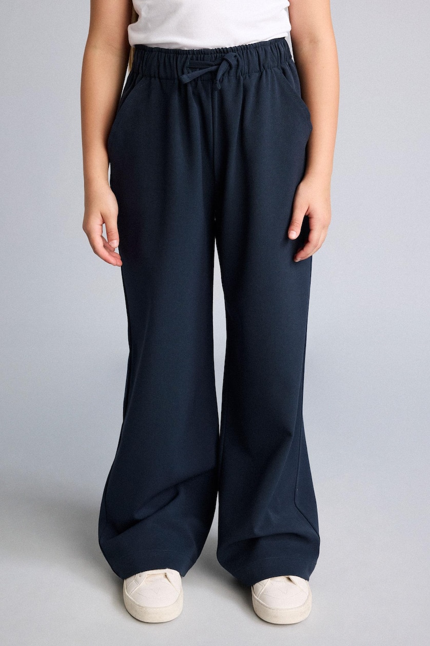 Girls & Teens NAVY Girl Wide Leg Trousers