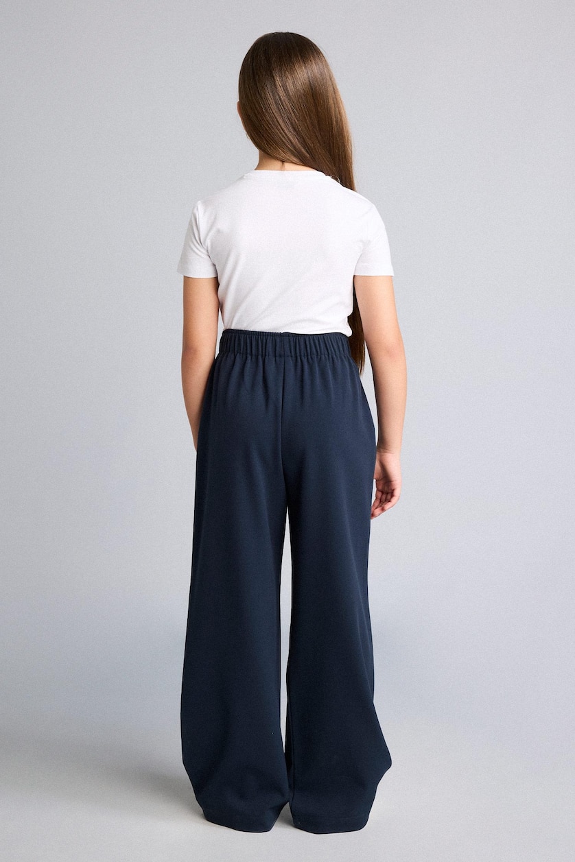 Girls & Teens NAVY Girl Wide Leg Trousers