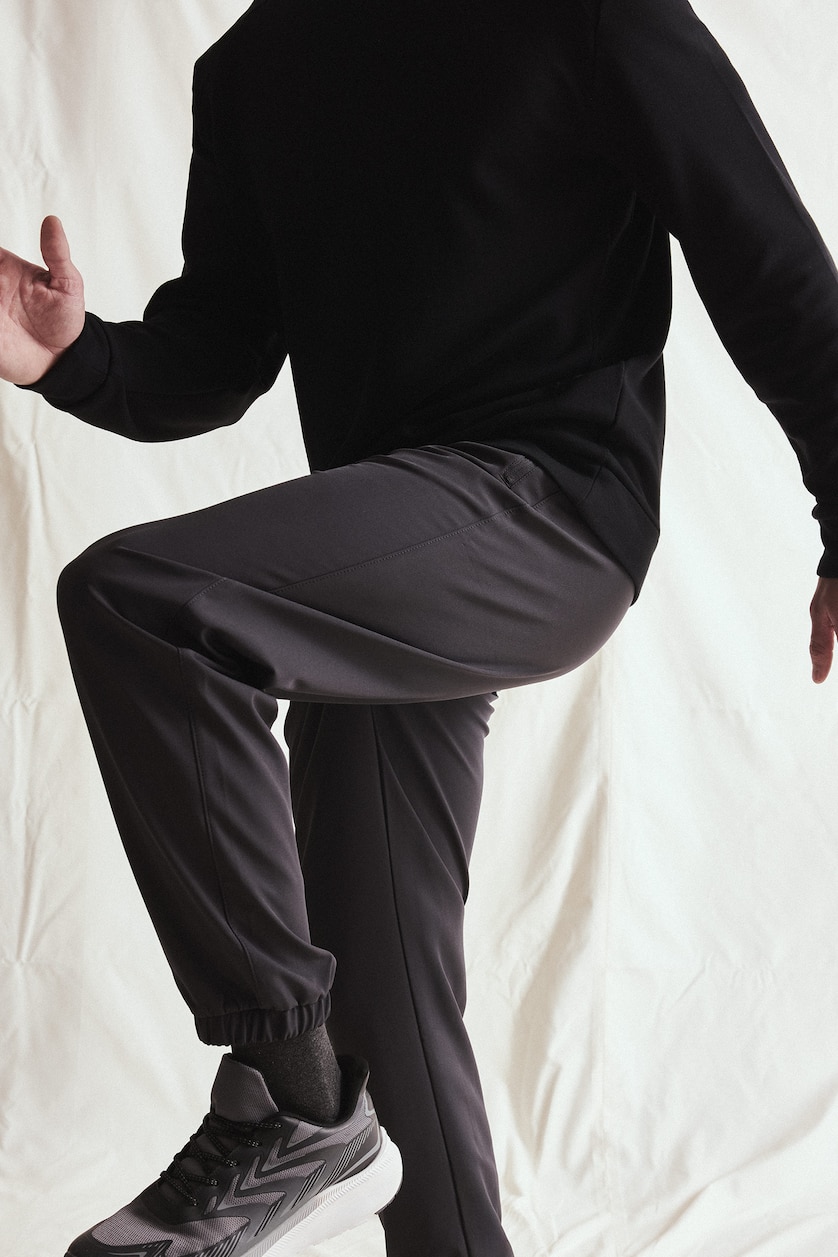 MAN Anthracite Standard Fit Woven Jogger