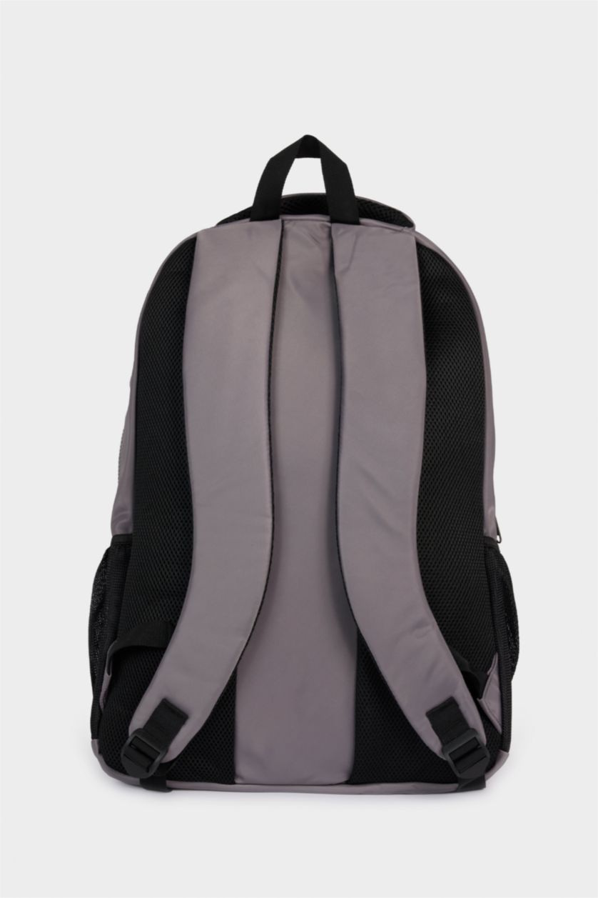 Erkek Gri Melanj Erkek Sırt Çantası