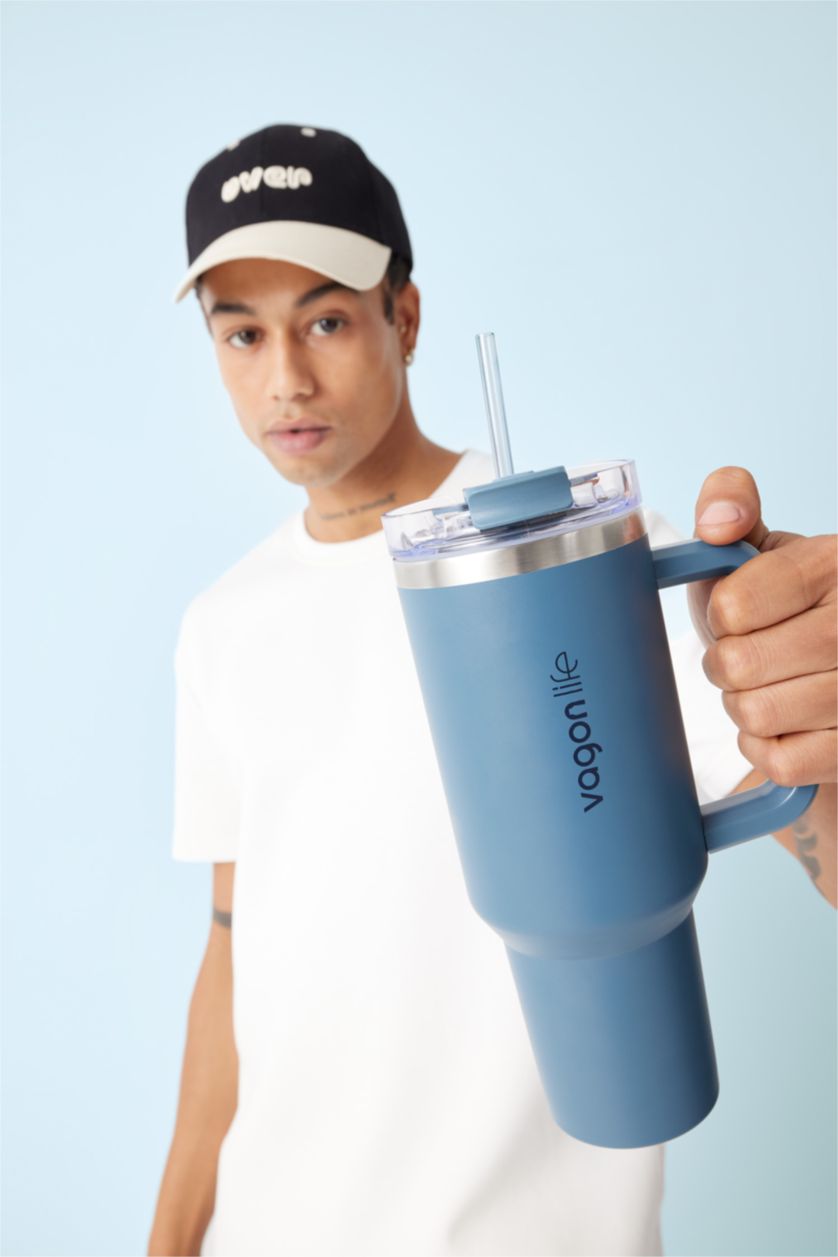 Kadın İndigo Erkek 900 ml Matara