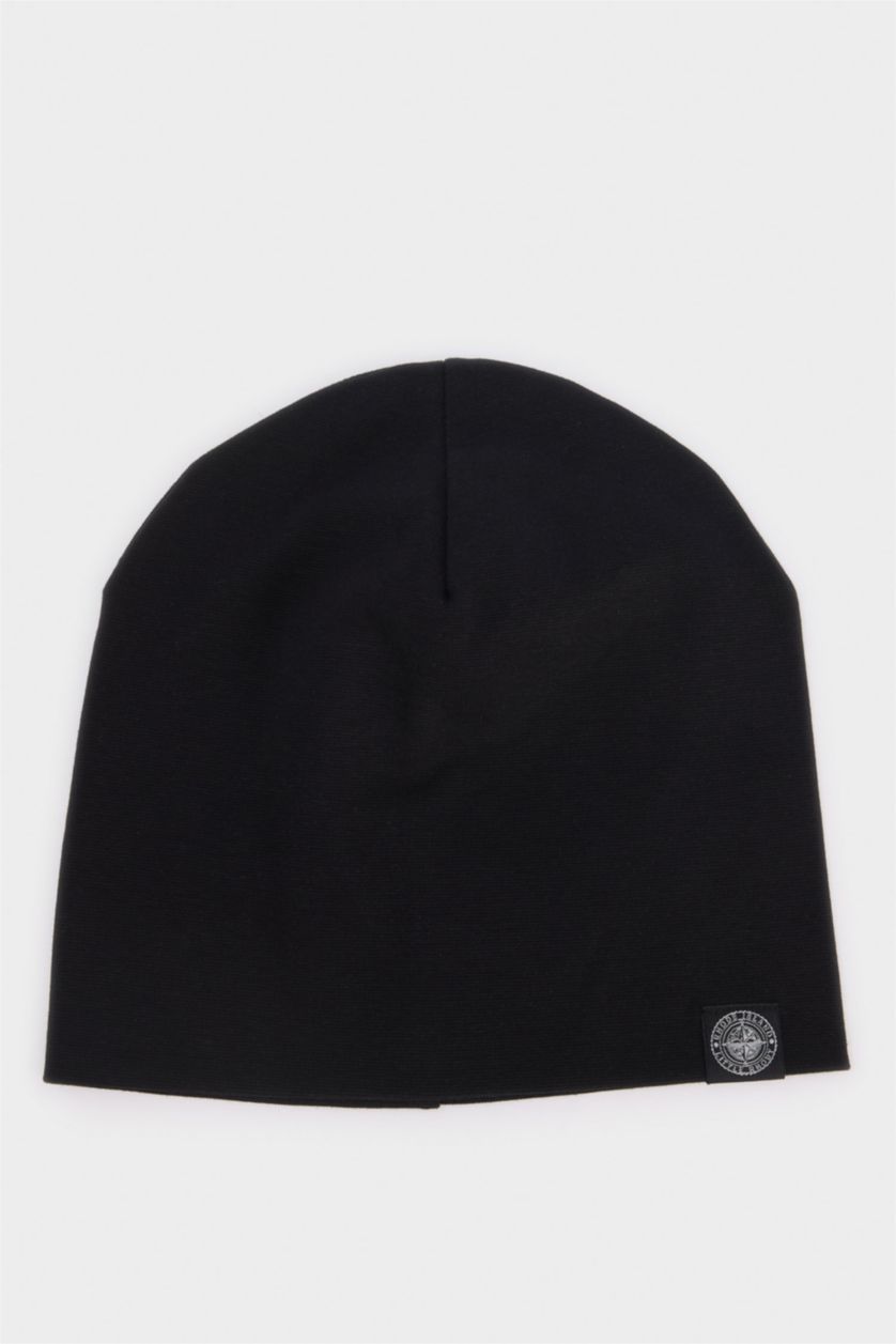 Erkek Siyah Erkek Pamuklu Bere