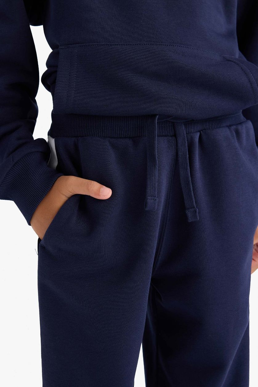 أولادي كحلي طقم اولادي قصة عادية سويت بانتس سويت شيرت - قطعتين