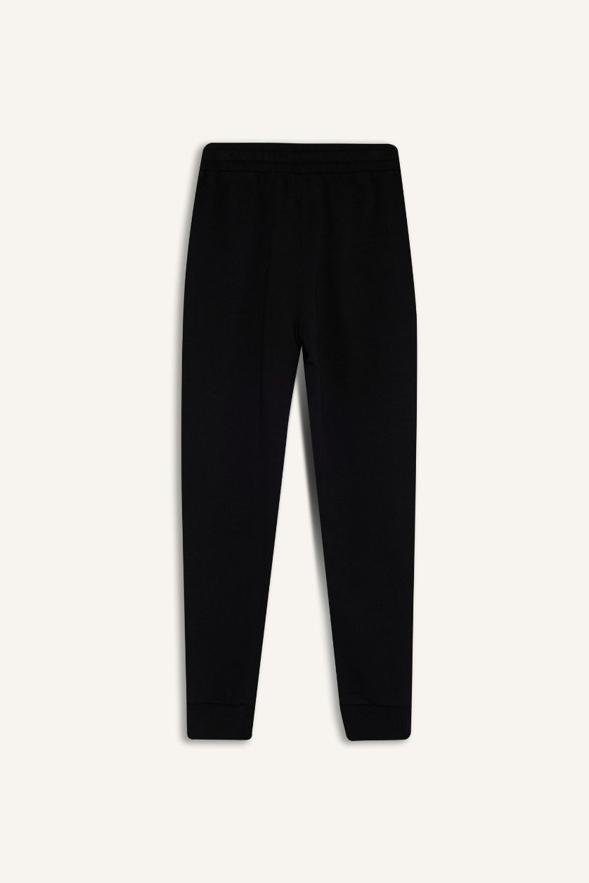 Erkek Çocuk - Genç Erkek Kırmızı 2'li Takım Kapüşonlu Baskılı Sweatshirt Eşofman Altı Erkek Çocuk