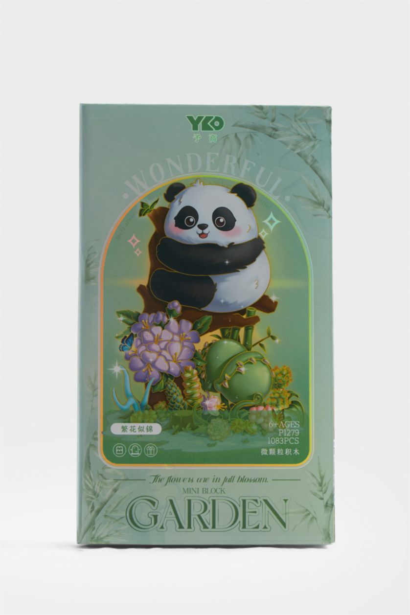 Çok Renkli Kadın Panda Desenli Blok Set 3302349 | DeFacto