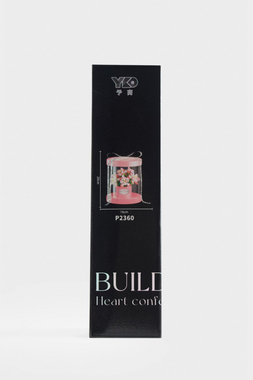 Kadın Karma Çiçek Desenli Blok Set