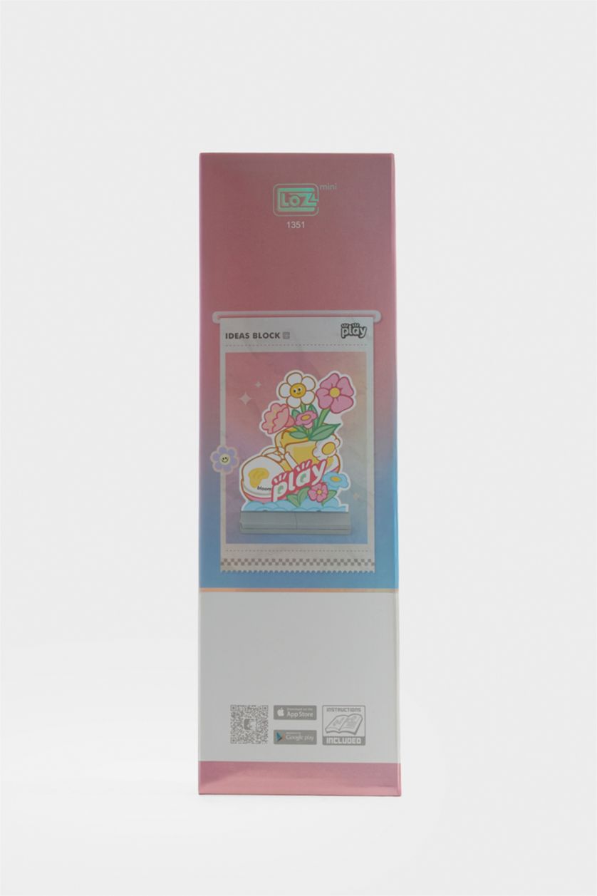 Kadın Karma Çiçek Desenli Blok Set