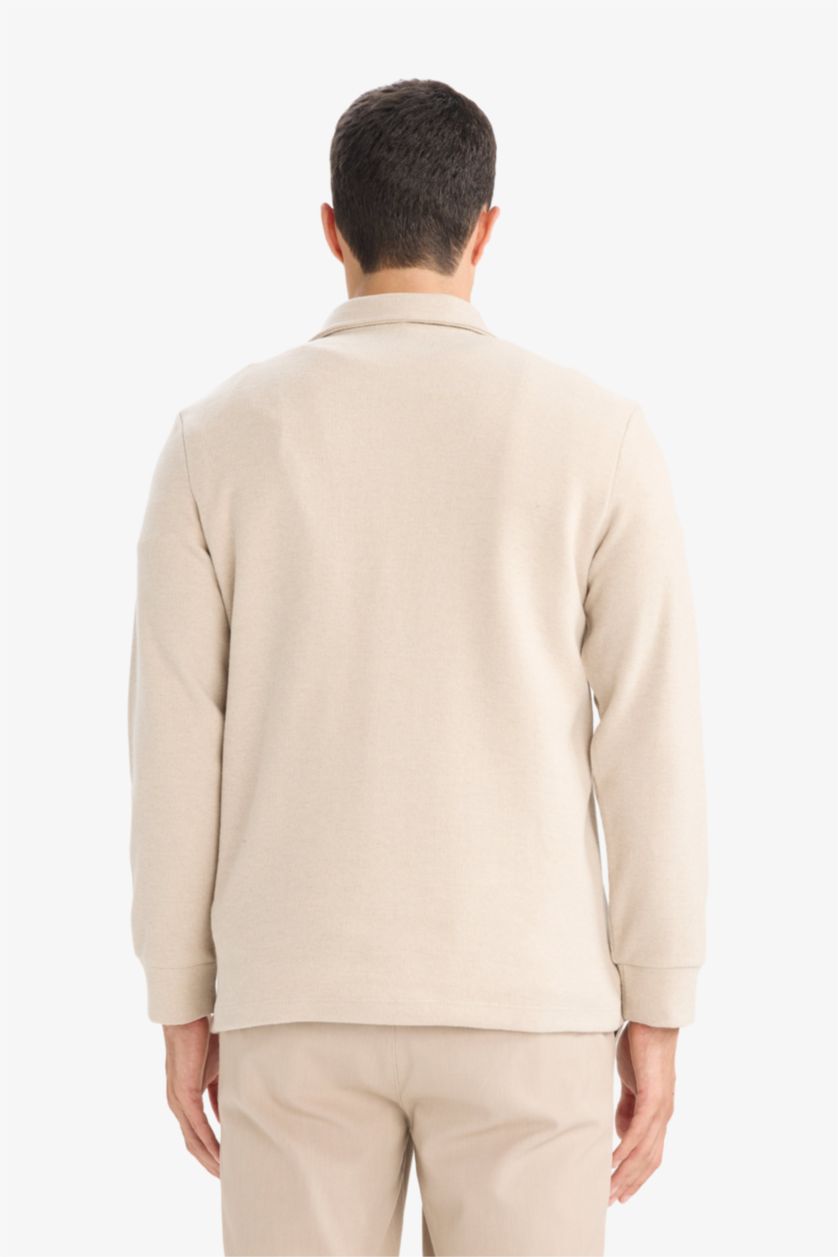 Man Sand Regular Fit Sweatshirt