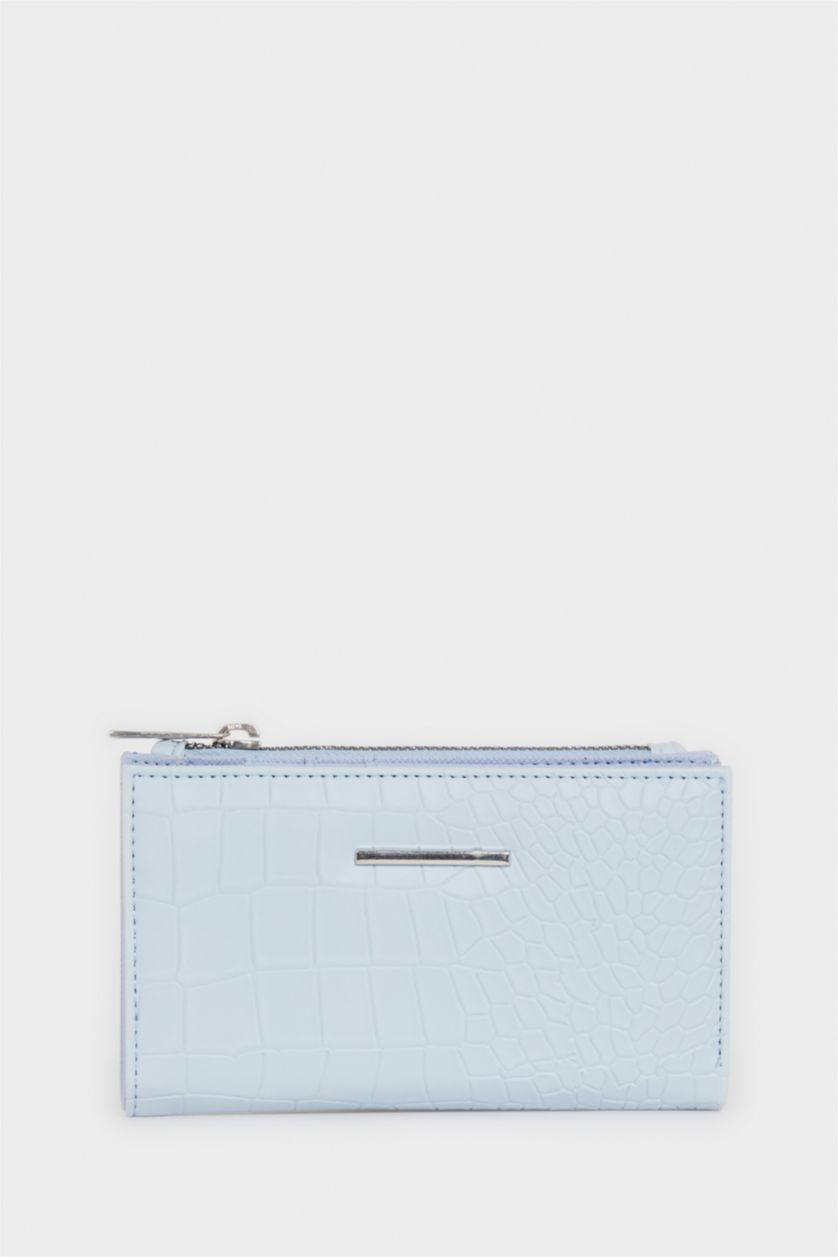 Women Blue Woman Faux Leather Wallets