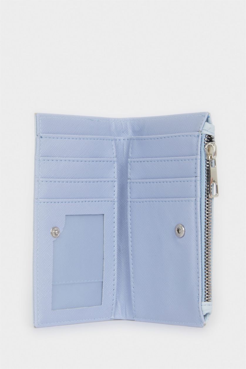 Women Blue Woman Faux Leather Wallets