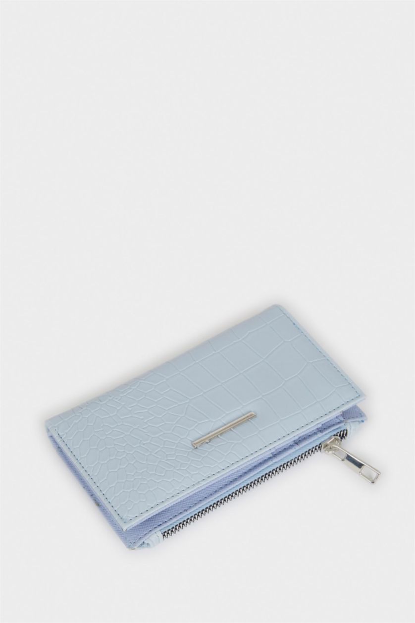 Women Blue Woman Faux Leather Wallets