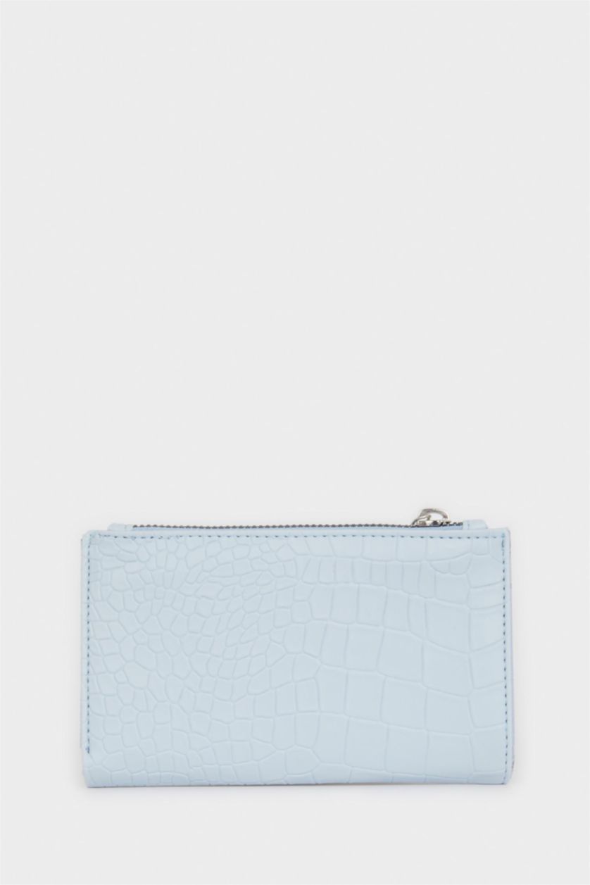 Women Blue Woman Faux Leather Wallets