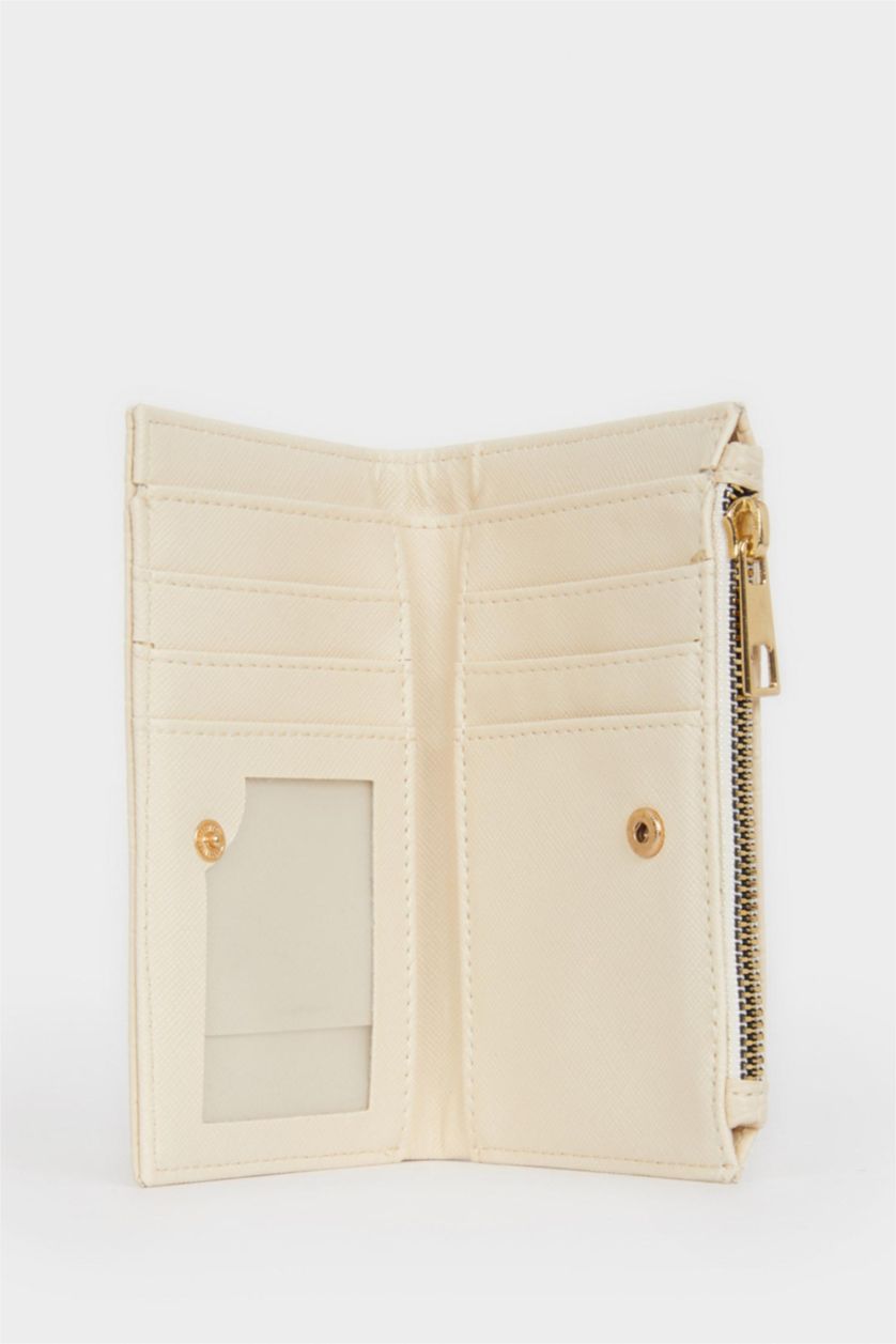 Kadın Bej Kadın Suni Deri Cüzdan