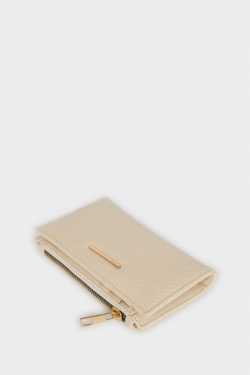 Kadın Bej Kadın Suni Deri Cüzdan