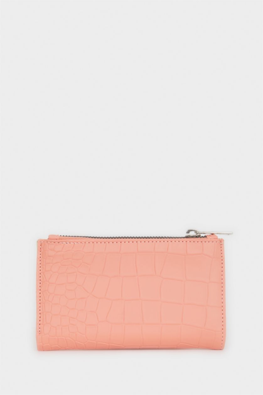 Kadın Somon Kadın Suni Deri Cüzdan